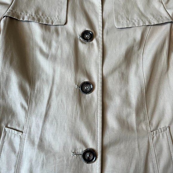 EUC! VIA SPIGA Trench/Rain Coat PP - Picture 3 of 16